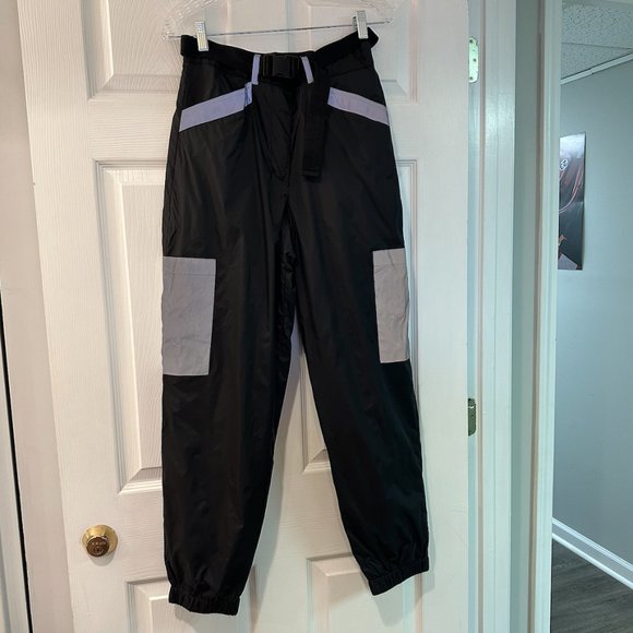 Reflective Ski Pants with Buckle Belt - Picture 1 of 2